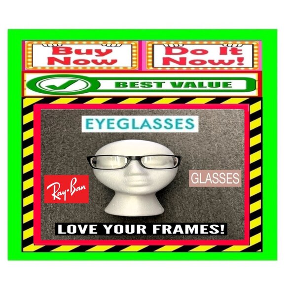 ✅🆕🚨🔴🌸S🌸A🌸L🌸E🌸🔴📢RAY BAN Designer EYEGLASSES Unisex EYEWEAR🟢BUY NOW❗💸 - Picture 2 of 16